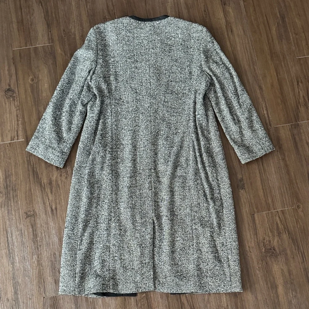 BOSS BLACK WHITE BROWN TRENCH - Picture 11 of 17